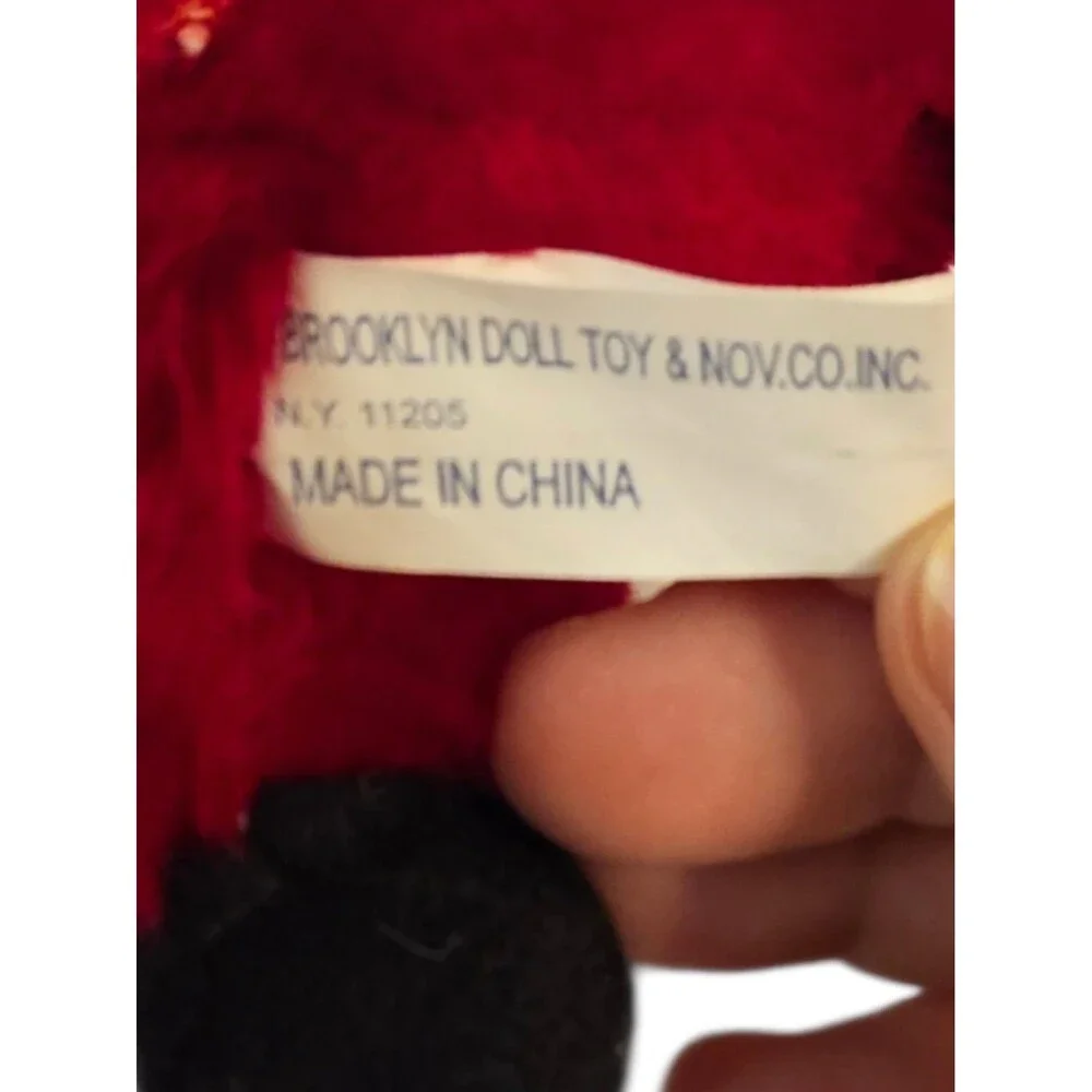 Vintage Red Bull Plush 7.5